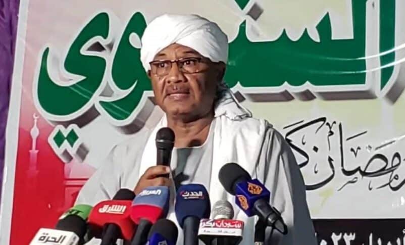 NUP Secretary General al-Wathiq Al-Berir sepaks on April 9, 2023