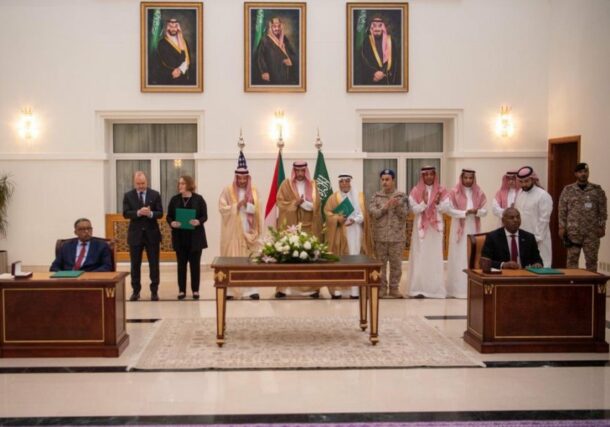 The signing of the Jeddah Humanitarian Declaration on May 11, 2023