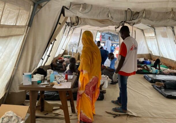 Over 300 wounded Sudanese arrive in eastern Chad hospital on 14, 15, 16 June , 2023 says MSF