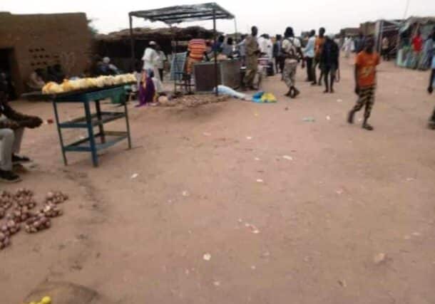 A local market in Tawila locality on August 31, 2023-1