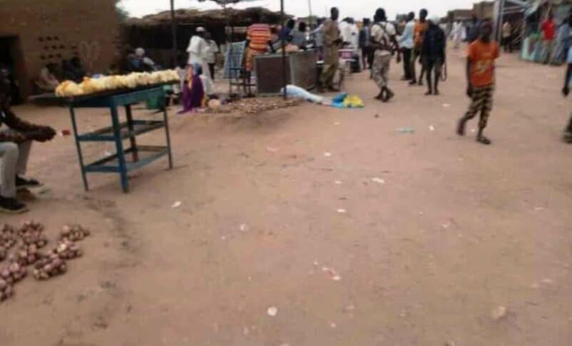 A local market in Tawila locality on August 31, 2023-1