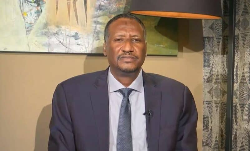 Abdel Rahim Daglo RSF Deputy Commander speaks from Nairobi on September 7, 2023