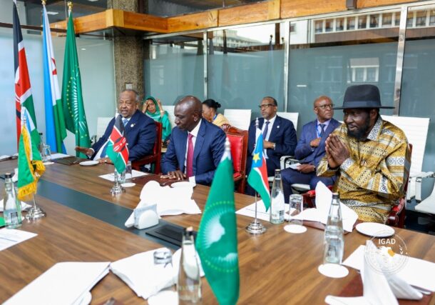 IGAD quartet leaders meet in Nairobi on September 5, 2023