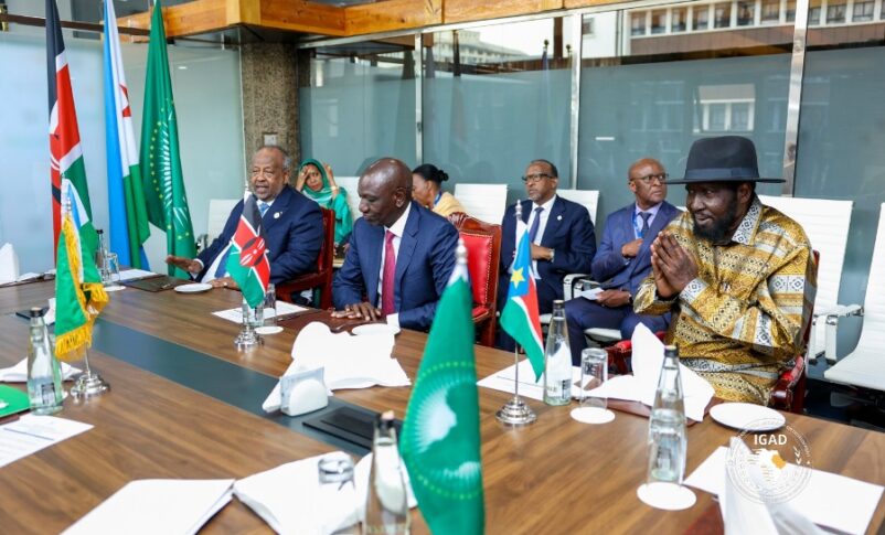 IGAD quartet leaders meet in Nairobi on September 5, 2023