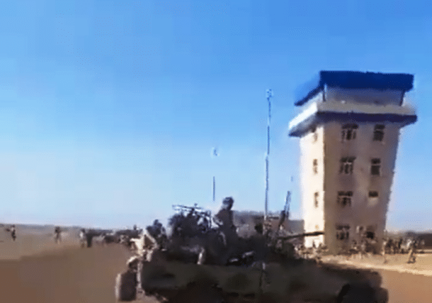 RSF forces took control of Belila Airport on October 30, 2023