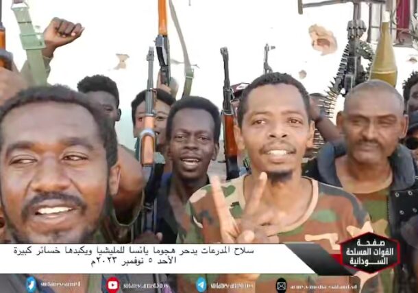 Sudanese army forces inside the Armoured Army headquarters say they defeated a fresh attack b the RSF on November 5, 2023