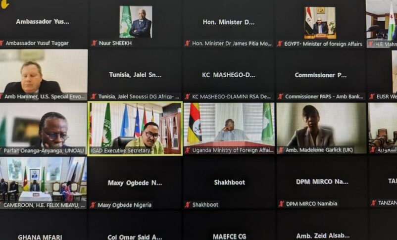 PSC hold a virtual meeting on Sudan on November 15, 2023
