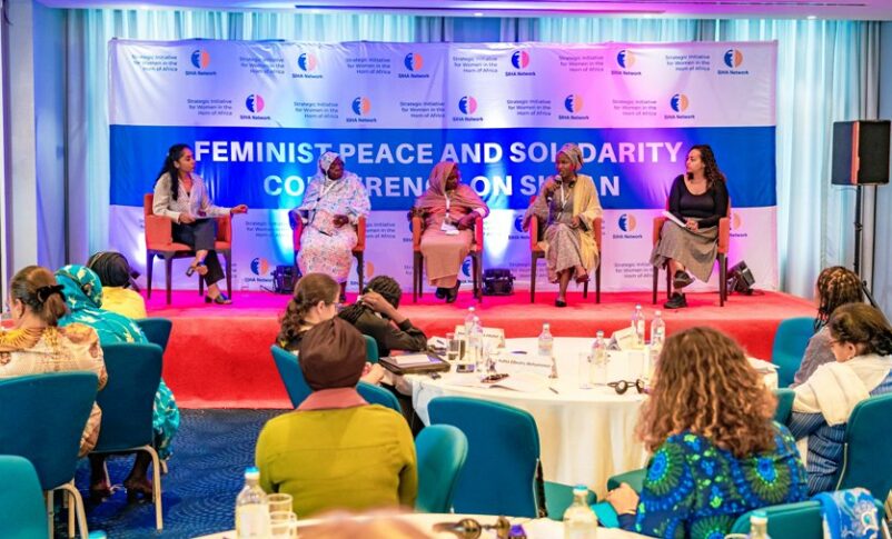Participants at the solidarity conference with Sudanese women held in Nairobi on November 23-24, 2023
