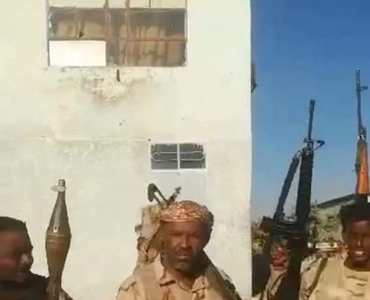 RSF fighters at Ed-Daein Airstrip on November 20, 2023-1