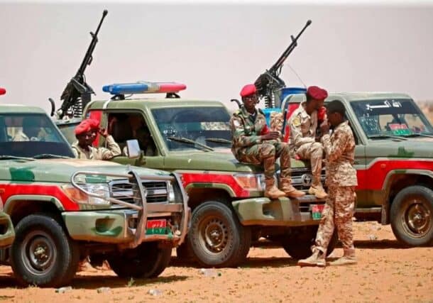 RSF troops in El-Daein file photo