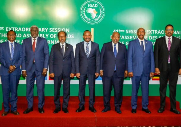 IGAD leaders