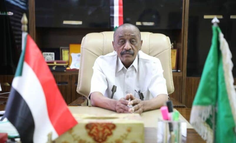 والي القضارف محمد عبدالرحمن محجوب