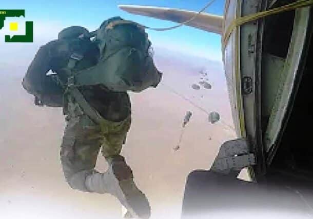 Sudanese paratoopers participated in the Khartoum North operation on January 27, 2024 (Albaladnews photo)