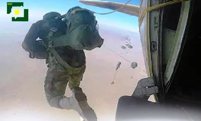 Sudanese paratoopers participated in the Khartoum North operation on January 27, 2024 (Albaladnews photo)