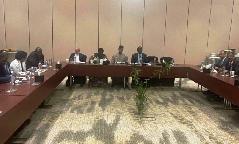 AU High-Level Panel on Sudan meets Democratic Bloc in Cairo on March 6, 2024