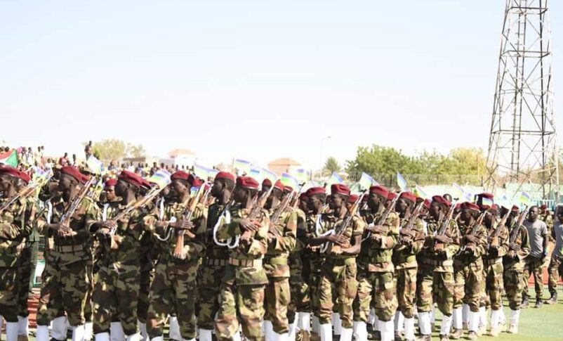 Graduation ceremony of 1500 SFM-MM troops in Gederaf on March 28, 2024