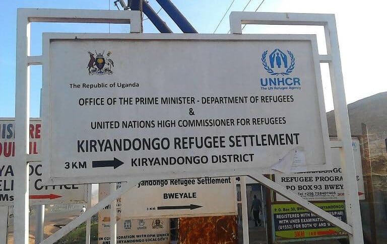 Kiryandongo refugee camp in Uganda