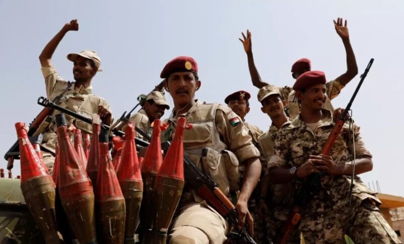 Rapid Support Forces (RSF) soldiers in Khartoum, (Reuters file)