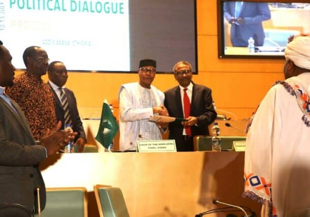 Launch of the preparatory meeting of the Inter-Sudanese dialogue in Addis Ababa on July 10, - (AU photo)