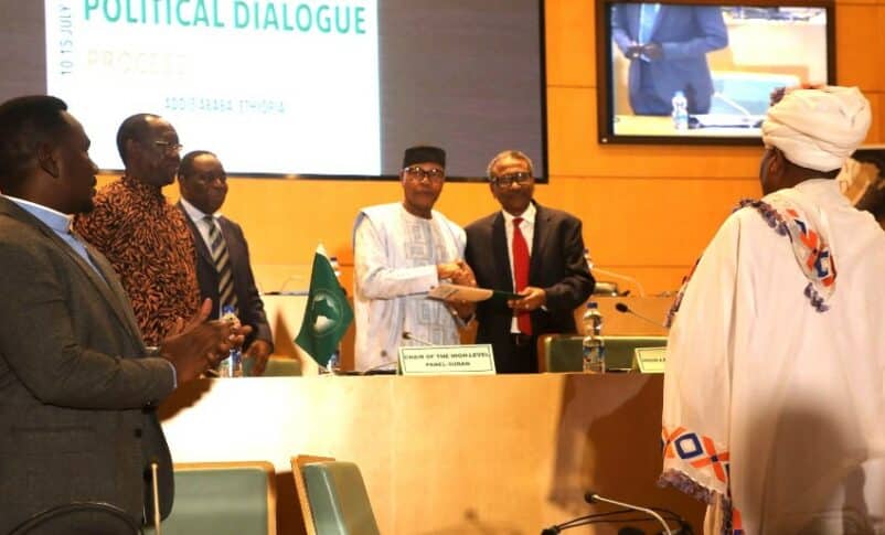 Launch of the preparatory meeting of the Inter-Sudanese dialogue in Addis Ababa on July 10, - (AU photo)