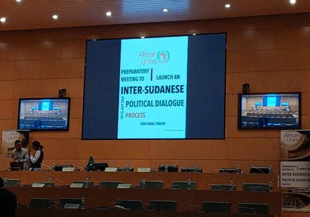 Opening session of the preparatory meeting to Inter Sudanese dialogue process on July 10, 2024