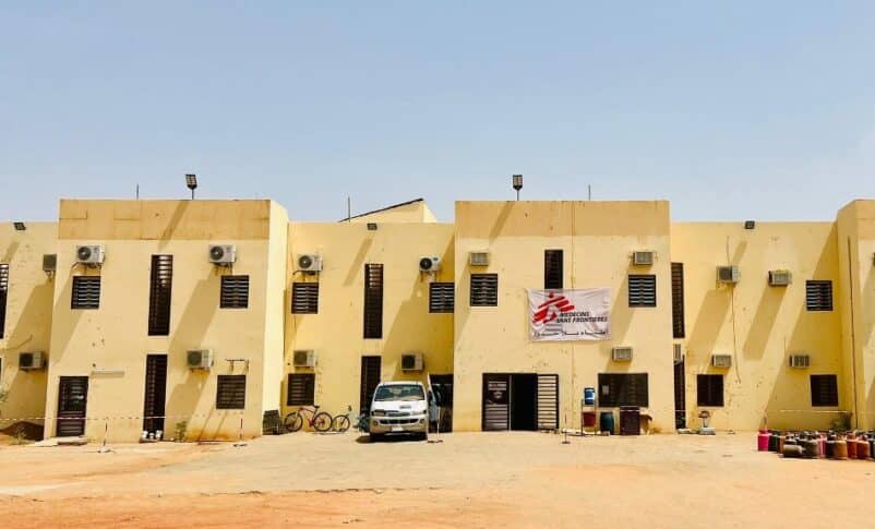 Building of the Turkish Hospital Khartoum, Sudan.