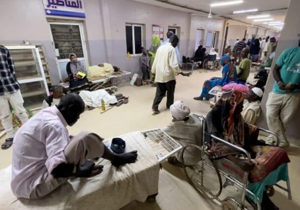 According to the UN, 80 percent of the hospitals in Sudan are out of service -Getty Images-AFP