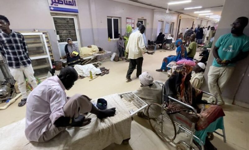 According to the UN, 80 percent of the hospitals in Sudan are out of service -Getty Images-AFP