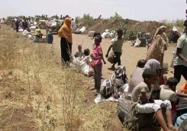 Civilians flee their villages in southern Al-Jazirah state following RSF attacks on May 25, 2024