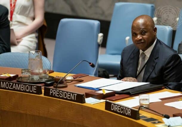 Pedro Comissário Afonso, Permanent Representative of the Republic of Mozambique to the United Nations and President of the Security Council for the month of May May 31, 2024-