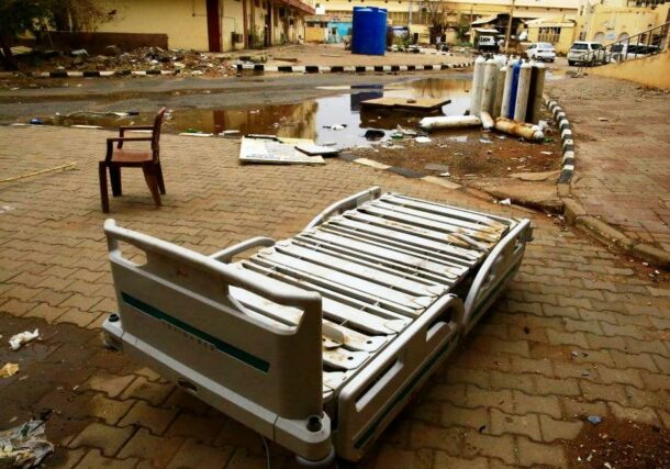 Photo taken on July 23, 2024 shows damaged medical equipment at Omdurman Teaching Hospital at Alshohada neighbourhood in Omdurman city, Sudan. (Xinhua/Mohamed Khidir)