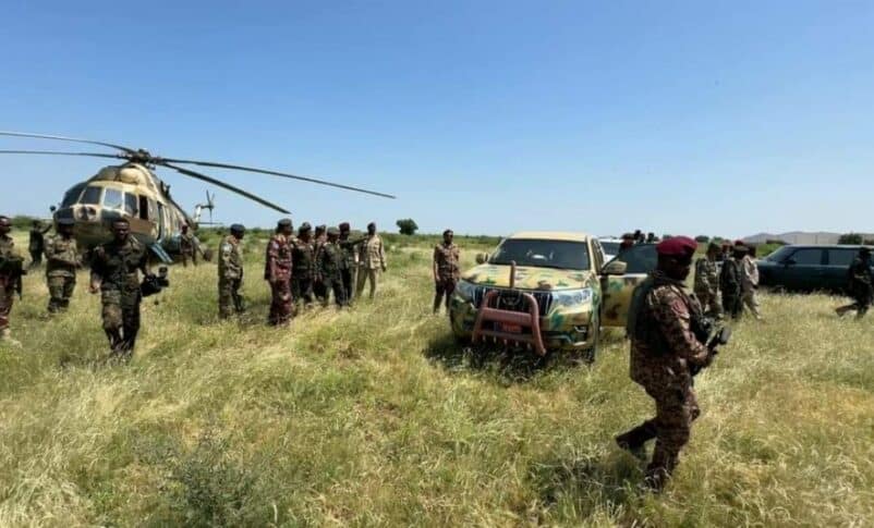 General Kabbashi arrives in Al Faw of Gederaf as troops lauched a large scale offensive to retake Al Jazirah capital from the RSF on October 18, 2024