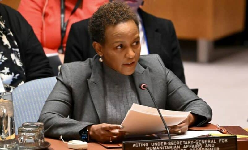 Joyce Msuya, Acting Under-Secretary-General for Humanitarian Affairs and Emergency Relief Coordinator