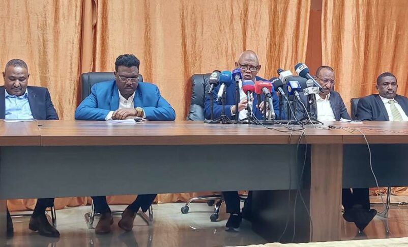 RSF advisers announce their defection from the paramilitary group in Port Sudan on October 26, 2024