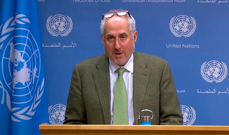 Stéphane Dujarric UN spokesperson