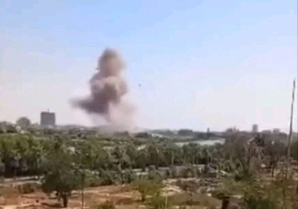 The Sudanese Air Force targets Rapid Support Forces positions on Tuti Island, Khartoum on October 9, 2024