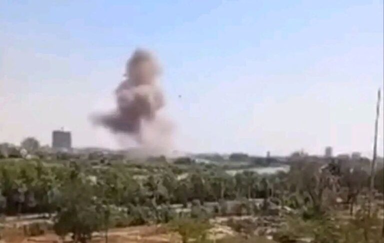 The Sudanese Air Force targets Rapid Support Forces positions on Tuti Island, Khartoum on October 9, 2024