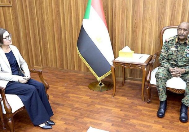 Al Burhan receives President of the International Committee of the Red Cross, Mirjana Spoljaric on November 6, 2024