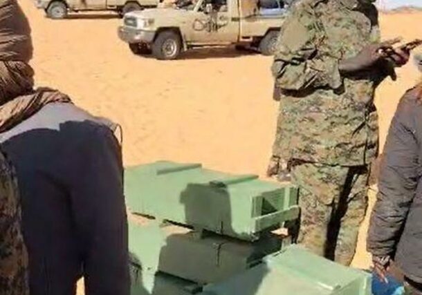 Joint Forces intercept ammunition destined for RSF, seizing these boxes on November 20, 2024.