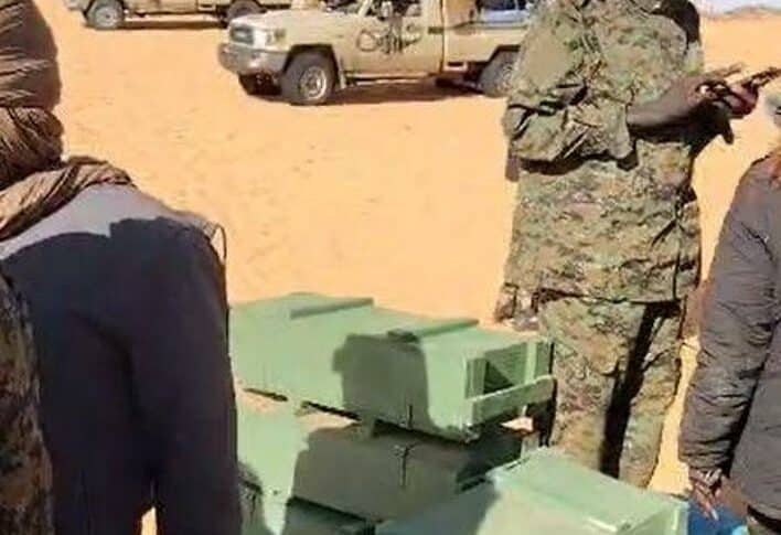 Joint Forces intercept ammunition destined for RSF, seizing these boxes on November 20, 2024.
