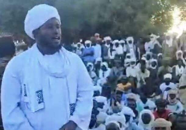 Misseriya paramount chief in Darfur region Ghulam Allah Al-Tijani Abdel-Qadir declares support for the RSF in the conflict against the Sudanese army.