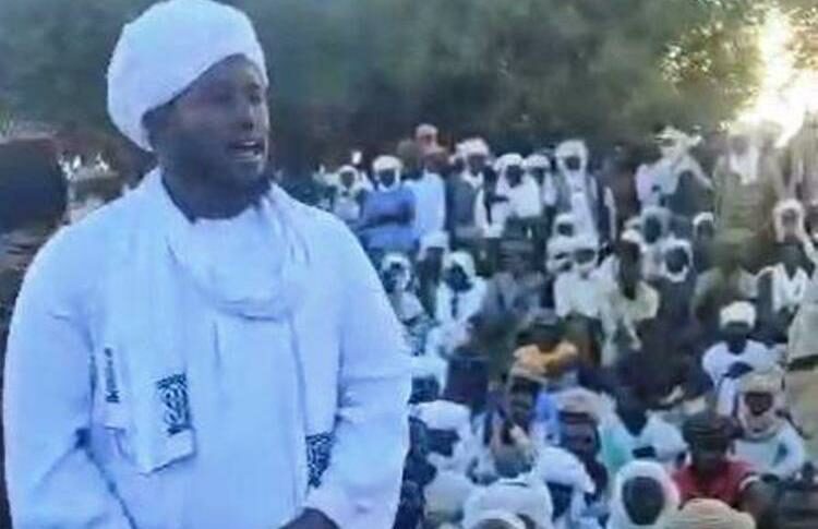 Misseriya paramount chief in Darfur region Ghulam Allah Al-Tijani Abdel-Qadir declares support for the RSF in the conflict against the Sudanese army.