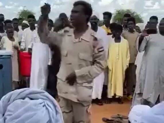 RSF officer makes direct appeal to civilians in Nyala to join paramilitary group