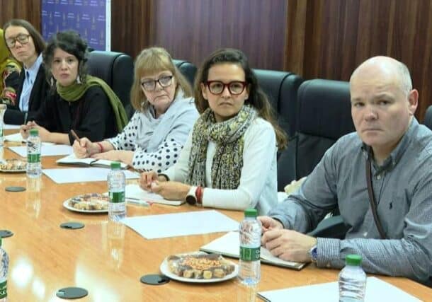 UN panel of experts meets th Sudanese officials in Port Sudan on November 10, 2024