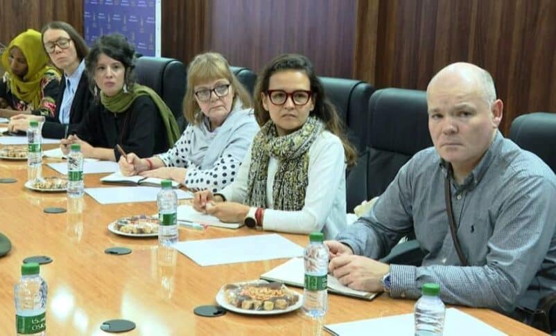 UN panel of experts meets th Sudanese officials in Port Sudan on November 10, 2024