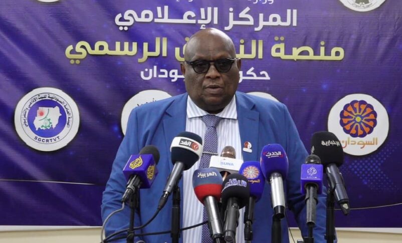 Justice Minister Moawia Osman