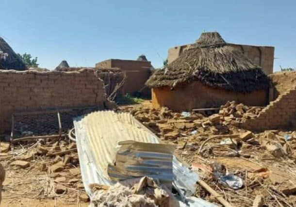 Zamzam camp bears the scars of relentless RSF shelling, leaving behind a landscape of desolation and destruction.
