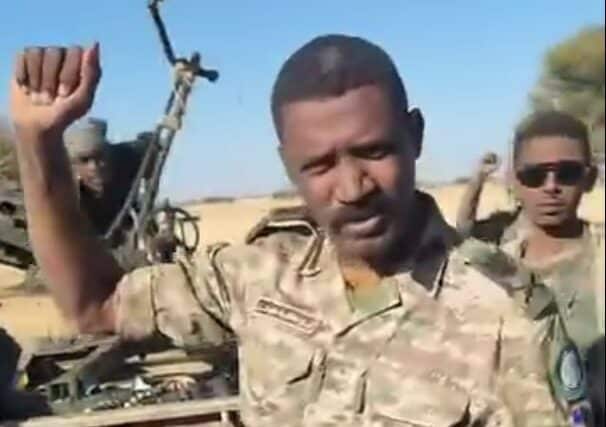 Kikl shows RSF arrested members and vehilces captured during the Wad Rawah attack on Dec 30, 2024