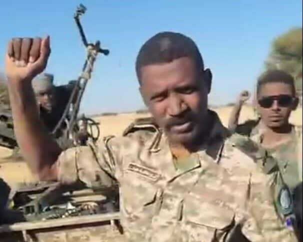 Kikl shows RSF arrested members and vehilces captured during the Wad Rawah attack on Dec 30, 2024