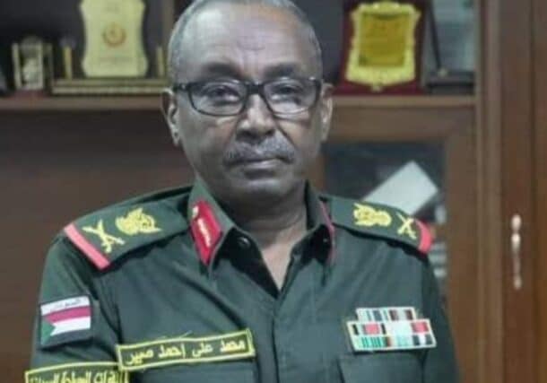 Lt Gen Mohamed Ali Ahmed Subir, head of the Sudanese military intelligence